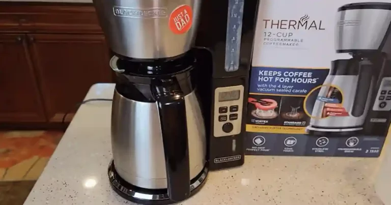 how to clean black and decker coffee maker