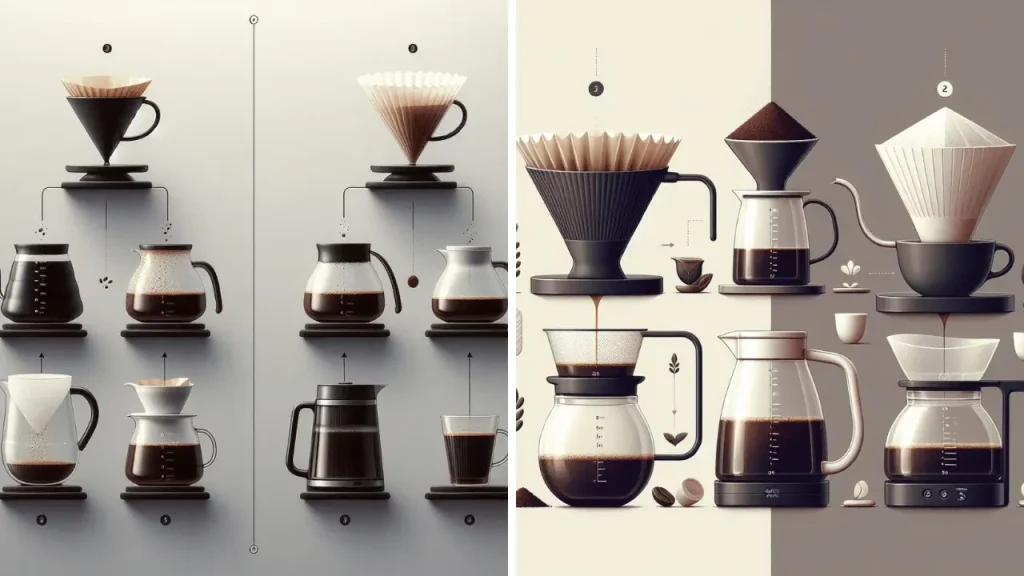 Difference Between Pour Over and Drip Coffee