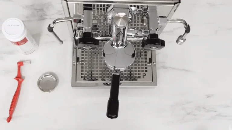 how to backflush espresso machine
