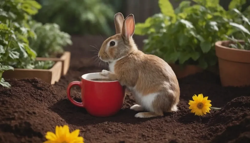 How Do Coffee Grounds Repel Rabbits