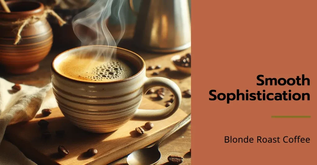 Smooth Sophistication of Blonde Roast Coffee