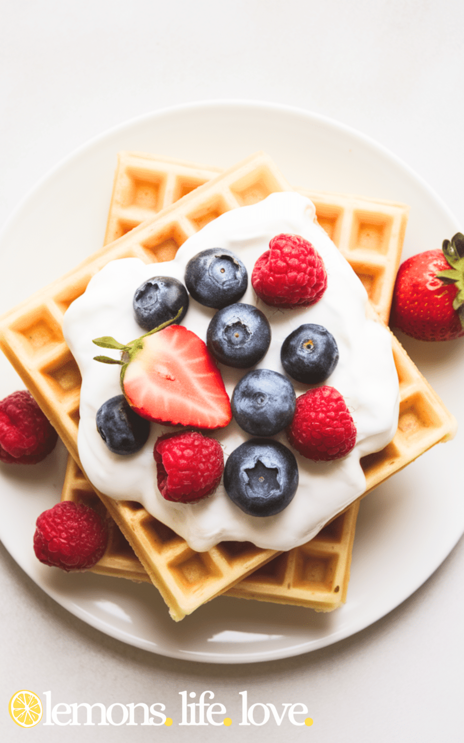 Healthy Waffles Without Sugar